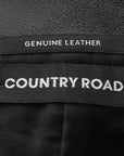 Country Road Leather Trousers Size 10