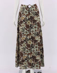 Sir The Label Constantine Gathered Maxi Skirt Size 3