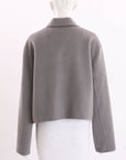 Banded Together Wool/Cashmere Cropped Jacket Size L/XL