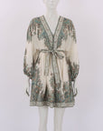 Zimmermann Brighton Paisley Mini Dress Size 1