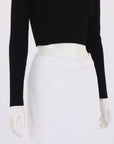 Proenza Schouler Ribbed Long Sleeve Top Size Extra Small