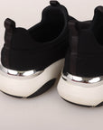 Salvatore Ferragamo Giolly Neoprene Slip On Sneakers Size 7