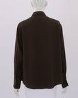 Scanlan Theodore Silk Long Sleeve Shirt Size 10