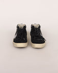 Golden Goose Suede and Glitter 'Midstar' Sneakers Size 38
