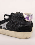 Golden Goose Suede and Glitter 'Midstar' Sneakers Size 38