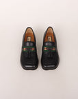 Gucci Web Interlocking G Loafers Size 37