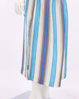 Oroton Lake Stripe Long Dress Size 14