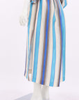 Oroton Lake Stripe Long Dress Size 14