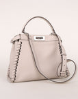 Fendi Leather Peekaboo Two Way Bag