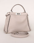 Fendi Leather Peekaboo Two Way Bag