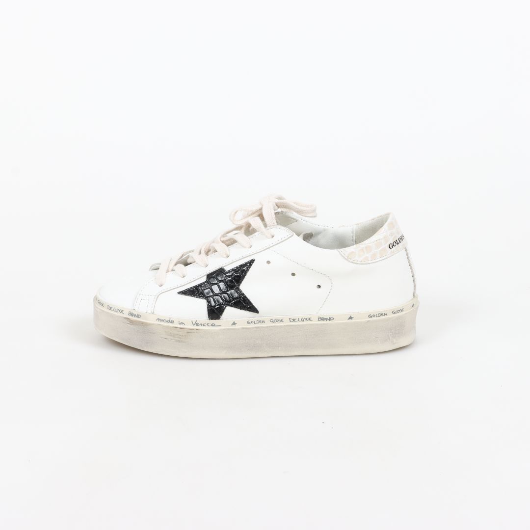 Golden Goose &#39;Hi Star&#39; Leather Sneakers Size 35
