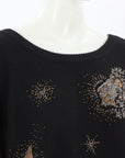 Ba&Sh Embellished Scoop Back Jumper Size 1