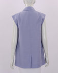 Second Female Linen Blend Vest Size Small