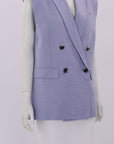 Second Female Linen Blend Vest Size Small