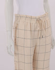 Zimmermann Raw Hem Checked Pants Size 0