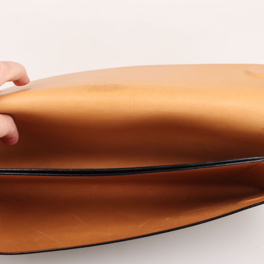 Isaac Reina Leather Clutch
