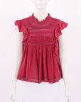 Isabel Marant Cotton Lace Top FR 38 | AU 10