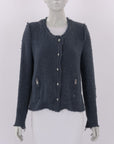 Iro Agnette Distressed Jacket Size IT 40 | AU 8
