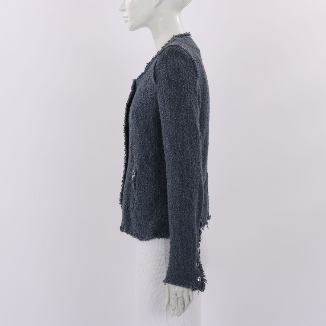 Iro Agnette Distressed Jacket Size IT 40 | AU 8