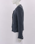 Iro Agnette Distressed Jacket Size IT 40 | AU 8
