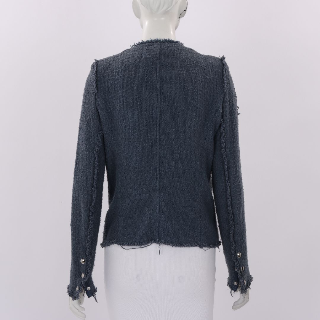 Iro Agnette Distressed Jacket Size IT 40 | AU 8