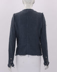Iro Agnette Distressed Jacket Size IT 40 | AU 8
