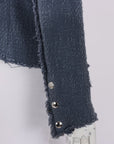 Iro Agnette Distressed Jacket Size IT 40 | AU 8