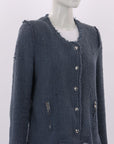 Iro Agnette Distressed Jacket Size IT 40 | AU 8