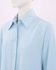 Scanlan Theodore Silk Long Sleeve Shirt Size 8