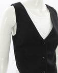 Sir The Label Linen Blend Vest Size 0P