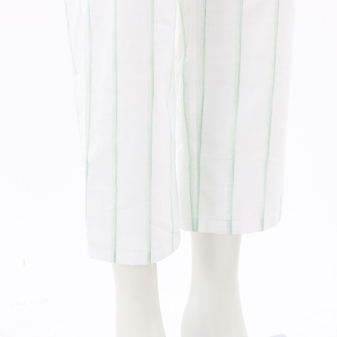 Anna Quan Cotton Stripe Pants Size 8
