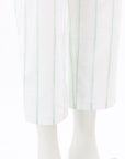 Anna Quan Cotton Stripe Pants Size 8