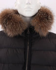 Moncler Fabrefox Down Coat Size 3