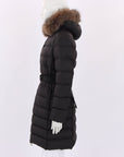 Moncler Fabrefox Down Coat Size 3