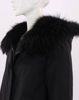Yves Salomon Army Fur Lined Parka Size 6-10