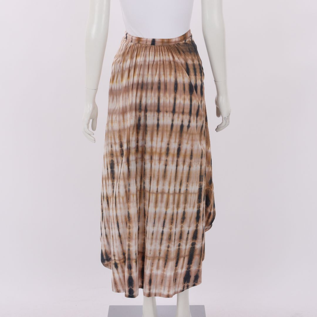 Rabens Saloner Cotton Print Skirt Size Large