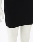 Mario Ribbed Knit Cut Out Mini Dress Size S