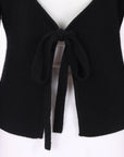 ALC Lily Open Back Wool/Cashmere Sweater Size L