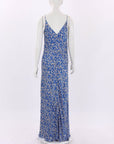 Scanlan Theodore Silk Floral Maxi Dress Size 12