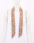 Louis Vuitton Silk Print Bandeau Scarf O/S