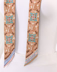 Louis Vuitton Silk Print Bandeau Scarf O/S