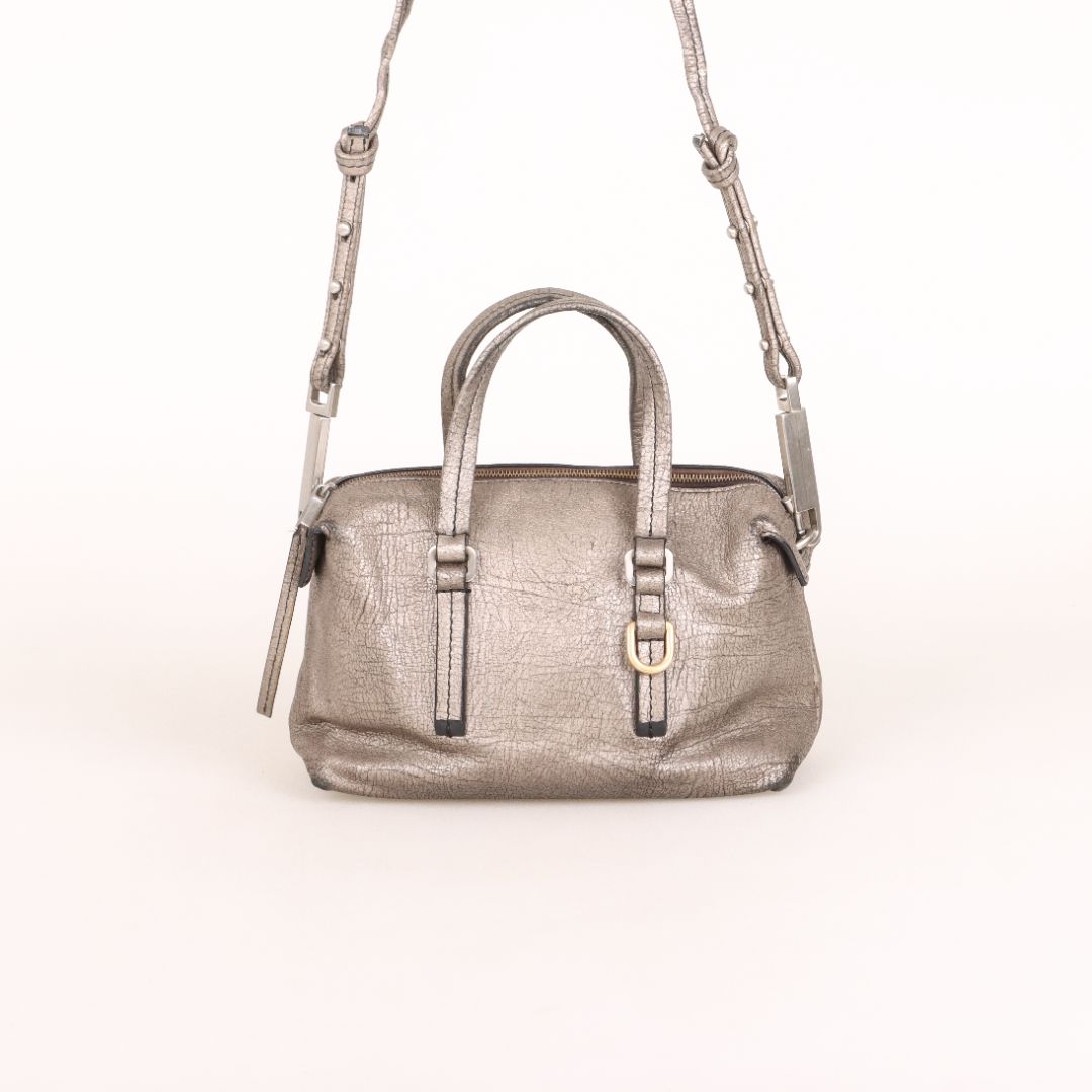 Rick Owens Leather Top Handle Crossbody