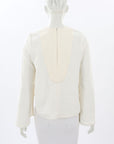 Ellery Exaggerated Sleeve Top Size 12