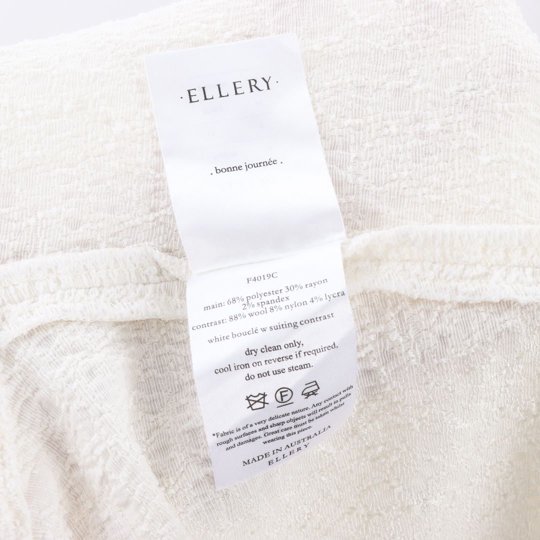 Ellery Exaggerated Sleeve Top Size 12