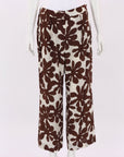Friends With Frank Silk Printed Pants Size M