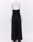 Scanlan Theodore Ribbed Bodice Linen Jumpsuit Size 12