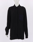 MSGM Embroidered Pocket Shirt Size IT 44 | AU 12