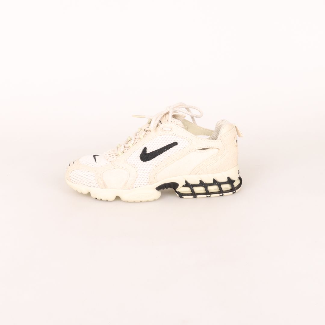Nike X Stussy Air Zoom Spiridon Cage 2 Fossil Sneakers Size US 8