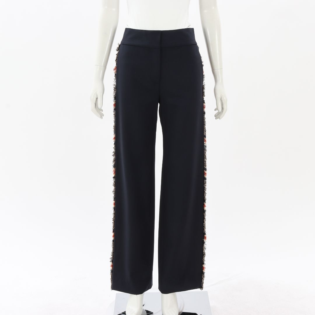Monse Wool Tartan Stripe Pants Size US 0 | AU 6