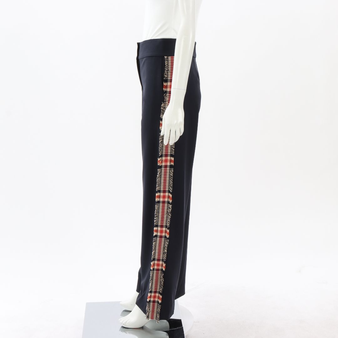 Monse Wool Tartan Stripe Pants Size US 0 | AU 6